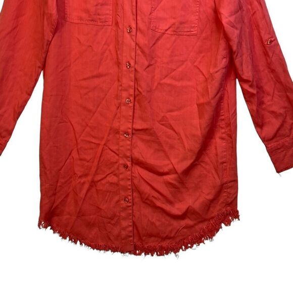 Dear John Avery Button Front Shirt Dress Paprika Small 100% Tencel 
TDR5011T3PPR - Picture 16 of 16